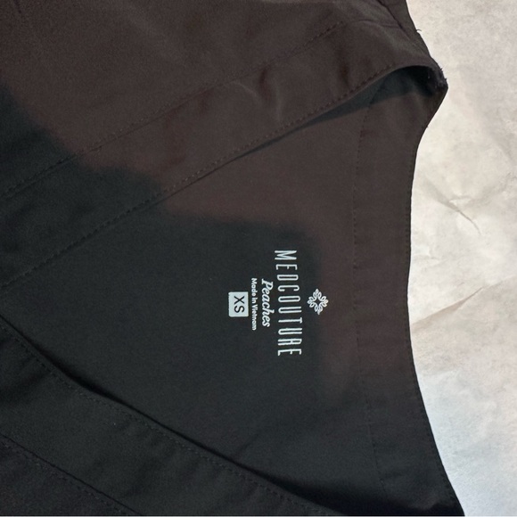 Med Couture Gray and Black Scrub Tops - Picture 14 of 15